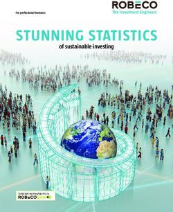 STUNNING STATISTICS of sustainable investing - Robeco
