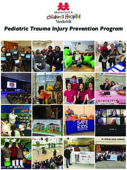 Pediatric Trauma Injury Prevention Program - Pediatric Trauma Injury ...