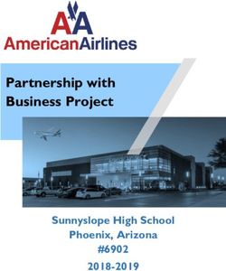 Partnership with Business Project - Sunnyslope High School Phoenix, Arizona #6902 2018-2019 - FBLA-PBL