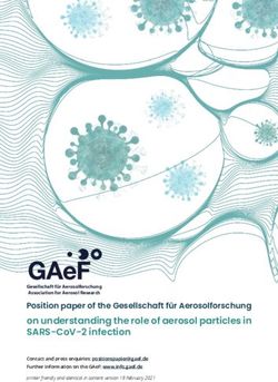 ON UNDERSTANDING THE ROLE OF AEROSOL PARTICLES IN SARS-COV-2 INFECTION