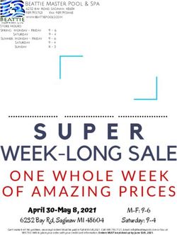 WEEK-LONG SALE ONE WHOLE WEEK OF AMAZING PRICES