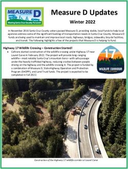 Measure D Updates Winter 2022 - Santa Cruz County Regional ...