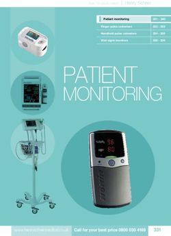 PATIENT MONITORING - www.henryscheinmedical.co.uk Call for your best price 0800 030 4169 - Henry Schein