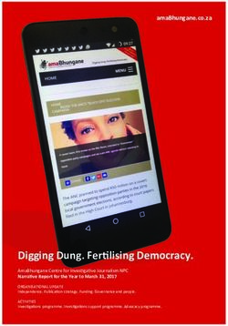 Digging Dung. Fer+lising Democracy - amaBhungane