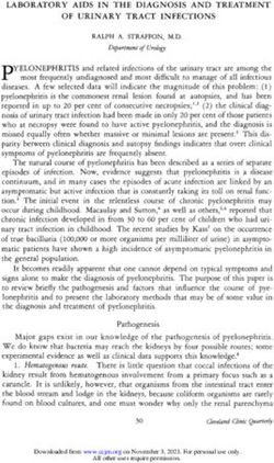 LABORATORY AIDS IN THE DIAGNOSIS AND TREATMENT