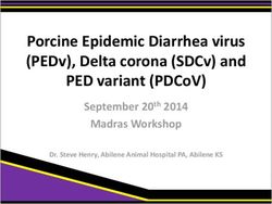 PORCINE EPIDEMIC DIARRHEA VIRUS (PEDV), DELTA CORONA (SDCV) AND PED VARIANT (PDCOV) - SEPTEMBER 20TH 2014 MADRAS WORKSHOP