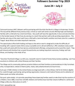 Followers Summer Trip 2019 June 24 - July 2 - Fairmount Avenue ...