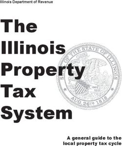 The Illinois Property Tax System - A general guide to the local property tax cycle