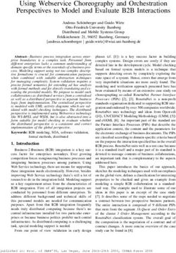 Using Webservice Choreography and Orchestration Perspectives to Model and Evaluate B2B Interactions