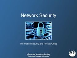 Network Security - Information Security and Privacy Office - City of Phoenix