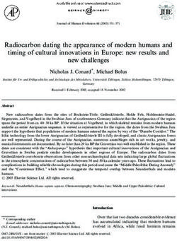 Radiocarbon dating the appearance of modern humans and timing of cultural innovations in Europe: new results and new challenges
