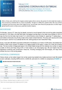 ASSESSING CORONAVIRUS OUTBREAK - February 3 2020 - LPL Financial
