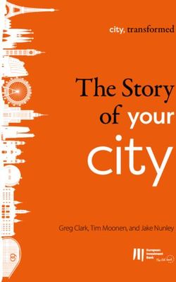 The Story of your - city, transformed - European ...