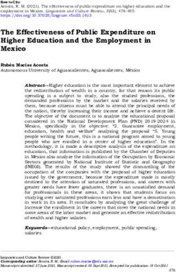 The Effectiveness of Public Expenditure on Higher Education and the Employment in Mexico