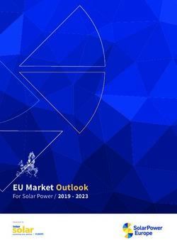 EU Market Outlook For Solar Power / 2019 2023