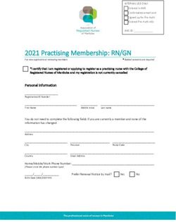2021 Practising Membership: RN/GN - online donation form