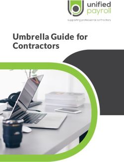 Contractors Umbrella Guide for - Unified Payroll