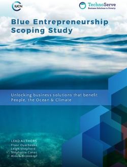 Blue Entrepreneurship Scoping Study - Unlocking business solutions that benefit People, the Ocean & Climate - International Union for ...