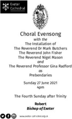 Choral Evensong - Robert Bishop of Exeter - Exeter Cathedral