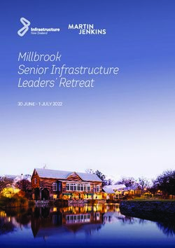 Millbrook Senior Infrastructure Leaders' Retreat - 30 JUNE - 1 JULY 2022