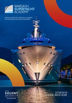 2018/2019 COURSE BROCHURE - Warsash Maritime ...