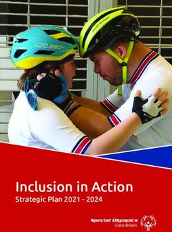 Inclusion in Action Strategic Plan 2021 2024 - Special ...