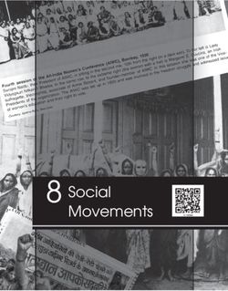 8 Social Movements - NCERT