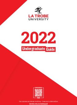 Undergraduate Guide - Our courses are always evolving - keep up-to-date online: latrobe.edu.au/undergrad - AWS