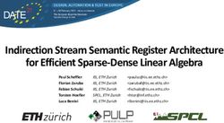 Indirection Stream Semantic Register Architecture for Efficient Sparse-Dense Linear Algebra - PULP platform