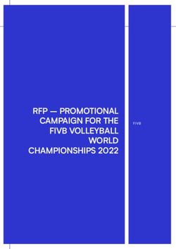 RFP - PROMOTIONAL CAMPAIGN FOR THE FIVB VOLLEYBALL WORLD CHAMPIONSHIPS 2022 - FIVB