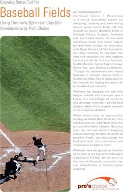 Baseball Fields Growing Better Turf for