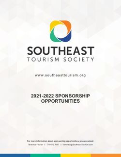 2021-2022 SPONSORSHIP OPPORTUNITIES - www.southeasttourism.org - For more information about sponsorship opportunities, please contact: Veronica ...