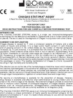 CHAGAS STAT-PAK ASSAY - Chembio