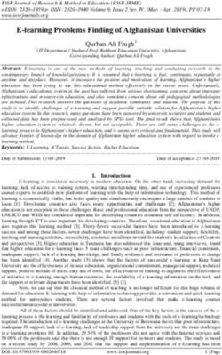 E-learning Problems Finding of Afghanistan Universities - IOSR journals