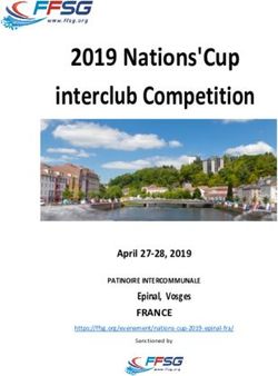 2019 Nations' Cup interclub Competition - April 27-28, 2019 Epinal, Vosges FRANCE - FFSG