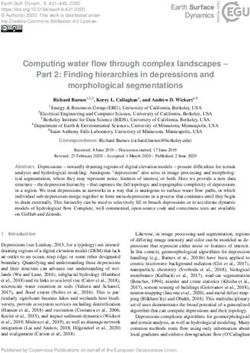 Computing water flow through complex landscapes - Part 2: Finding hierarchies in depressions and morphological segmentations - ESurf
