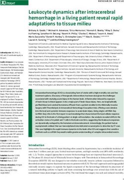 Leukocyte dynamics after intracerebral hemorrhage in a living patient reveal rapid adaptations to tissue milieu - JCI Insight