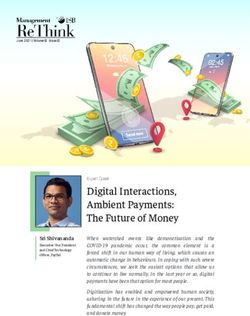 Digital Interactions, Ambient Payments: The Future of Money - ISB