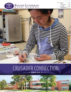 CRUSADER CONNECTION SPRING 2018 - Racine Lutheran