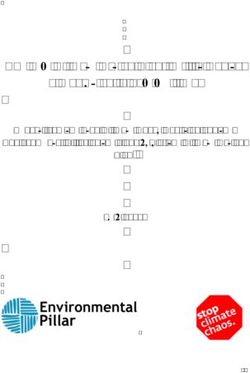 The new Climate Action Plan: Will it lead to a revolution in how we live? - Report from the Stop Climate Chaos Coalition and the Environmental ...