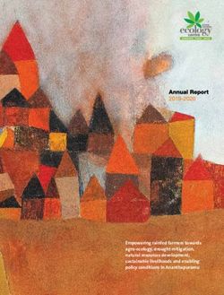 Empowering rainfed farmers towards agro-ecology, drought mitigation, natural resources development, sustainable livelihoods and enabling policy ...