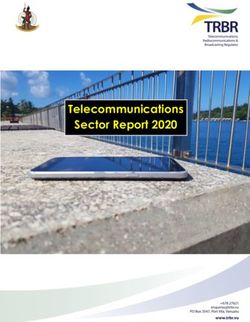 Telecommunications Sector Report 2020