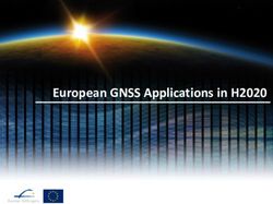 European GNSS Applications in H2020