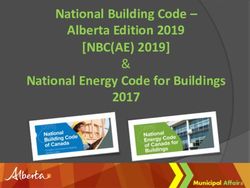 National Building Code - Alberta Edition 2019 - NBC(AE) 2019 National Energy Code for Buildings 2017