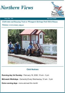 Northern Views - Whangarei Model Engineering Club