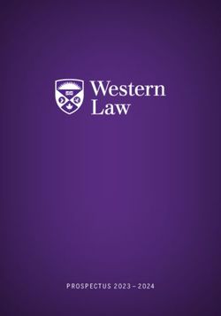 Western Law Prospectus 2023-2024 - Western University