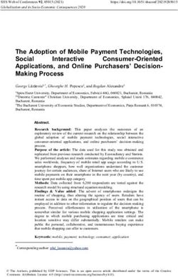 The Adoption of Mobile Payment Technologies, Social Consumer-Oriented Applications, and Online Purchasers' Decision-Making Process