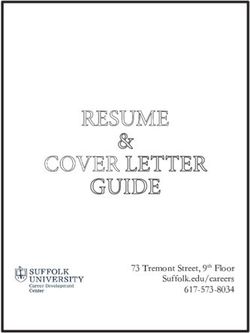 Suffolk.edu/careers 617-573-8034 - 73 Tremont Street, 9th Floor - Suffolk University