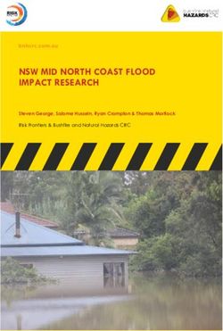 NSW MID NORTH COAST FLOOD IMPACT RESEARCH - Steven George, Salome Hussein, Ryan Crompton & Thomas Mortlock