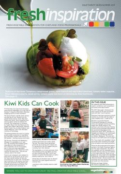 Kiwi Kids Can Cook - Vegetables.co.nz